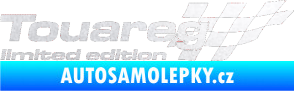 Samolepka Touareg limited edition pravá pískované sklo