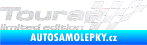 Samolepka Touran limited edition pravá pískované sklo