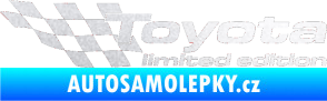 Samolepka Toyota limited edition levá pískované sklo