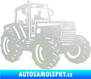 Samolepka Traktor 002 pravá Zetor pískované sklo