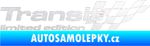 Samolepka Transit limited edition pravá pískované sklo