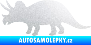 Samolepka Triceratops 001 levá pískované sklo