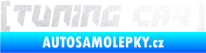 Samolepka Tuning car pískované sklo