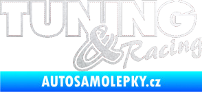 Samolepka Tuning racing obrys pískované sklo
