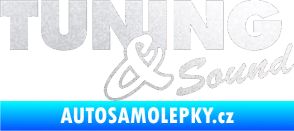 Samolepka Tuning sound pískované sklo