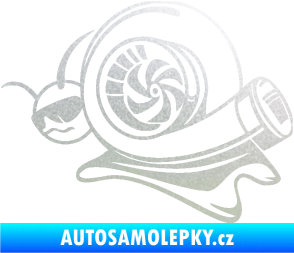 Samolepka Turbo šnek 004 levá pískované sklo