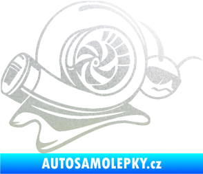 Samolepka Turbo šnek 004 pravá pískované sklo