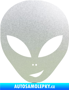 Samolepka UFO 003 pravá pískované sklo