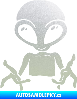 Samolepka UFO 006 levá pískované sklo