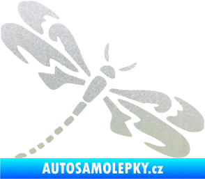 Samolepka Vážka 001 pravá pískované sklo