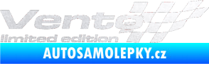 Samolepka Vento limited edition pravá pískované sklo