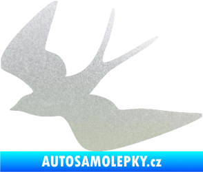 Samolepka Vlaštovka 001 levá pískované sklo