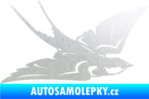 Samolepka Vlaštovka 002 pravá pískované sklo