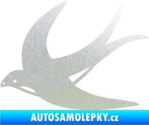 Samolepka Vlaštovka 004 levá pískované sklo