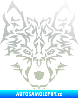 Samolepka Vlk 005 pískované sklo