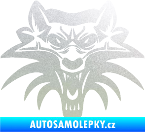 Samolepka Vlk 022 pískované sklo