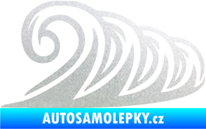 Samolepka Vlny 006 pravá moře pískované sklo