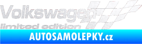 Samolepka Volkswagen limited edition pravá pískované sklo