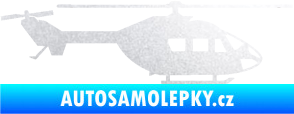 Samolepka Vrtulník 001 pravá helikoptéra pískované sklo