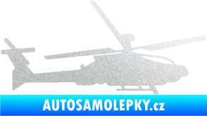 Samolepka Vrtulník 013 pravá pískované sklo