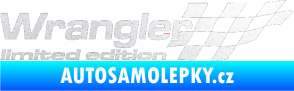 Samolepka Wrangler limited edition pravá pískované sklo