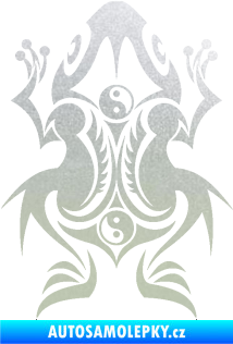 Samolepka Žába 001 pískované sklo