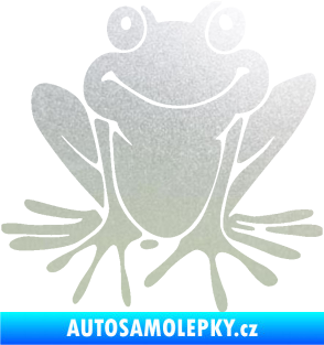 Samolepka Žába 008 pravá pískované sklo