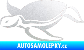 Samolepka Želva 002 levá pískované sklo