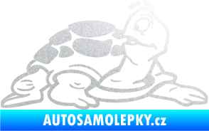 Samolepka Želva 003 pravá pískované sklo