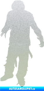 Samolepka Zombie 001 levá pískované sklo