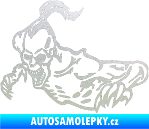 Samolepka Zombík levá pískované sklo