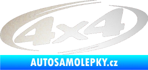 Samolepka 4x4 varianta 013 odrazková reflexní bílá