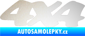 Samolepka 4x4 varianta 017 odrazková reflexní bílá