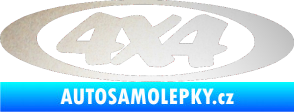 Samolepka 4x4 varianta 019 odrazková reflexní bílá