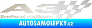 Samolepka A3 limited edition pravá odrazková reflexní bílá