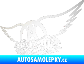 Samolepka Aerosmith 002 odrazková reflexní bílá
