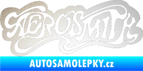Samolepka Aerosmith 003 odrazková reflexní bílá