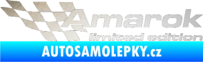 Samolepka Amarok limited edition levá odrazková reflexní bílá