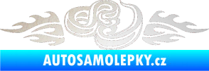 Samolepka Animal flames 061 pravá had odrazková reflexní bílá