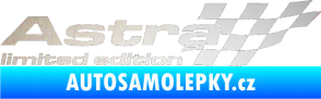 Samolepka Astra limited edition pravá odrazková reflexní bílá