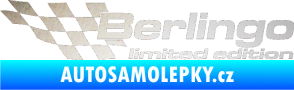 Samolepka Berlingo limited edition levá odrazková reflexní bílá