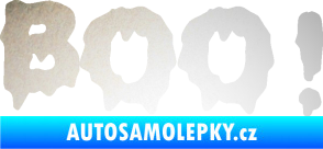 Samolepka Boo! odrazková reflexní bílá