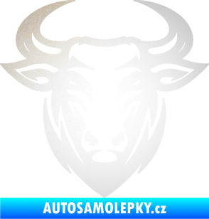 Samolepka Býk 010 odrazková reflexní bílá