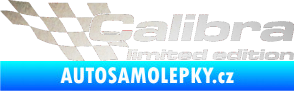 Samolepka Calibra limited edition levá odrazková reflexní bílá