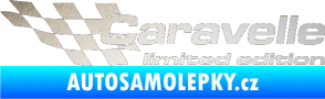 Samolepka Caravelle limited edition levá odrazková reflexní bílá