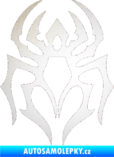Samolepka Pavouk 007 odrazková reflexní bílá