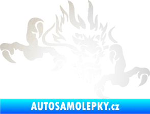 Samolepka Dragon 049 pravá odrazková reflexní bílá