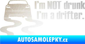 Samolepka Drifter 002 odrazková reflexní bílá
