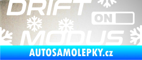 Samolepka Drit mód sníh odrazková reflexní bílá