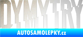 Samolepka Dymytry 001 odrazková reflexní bílá